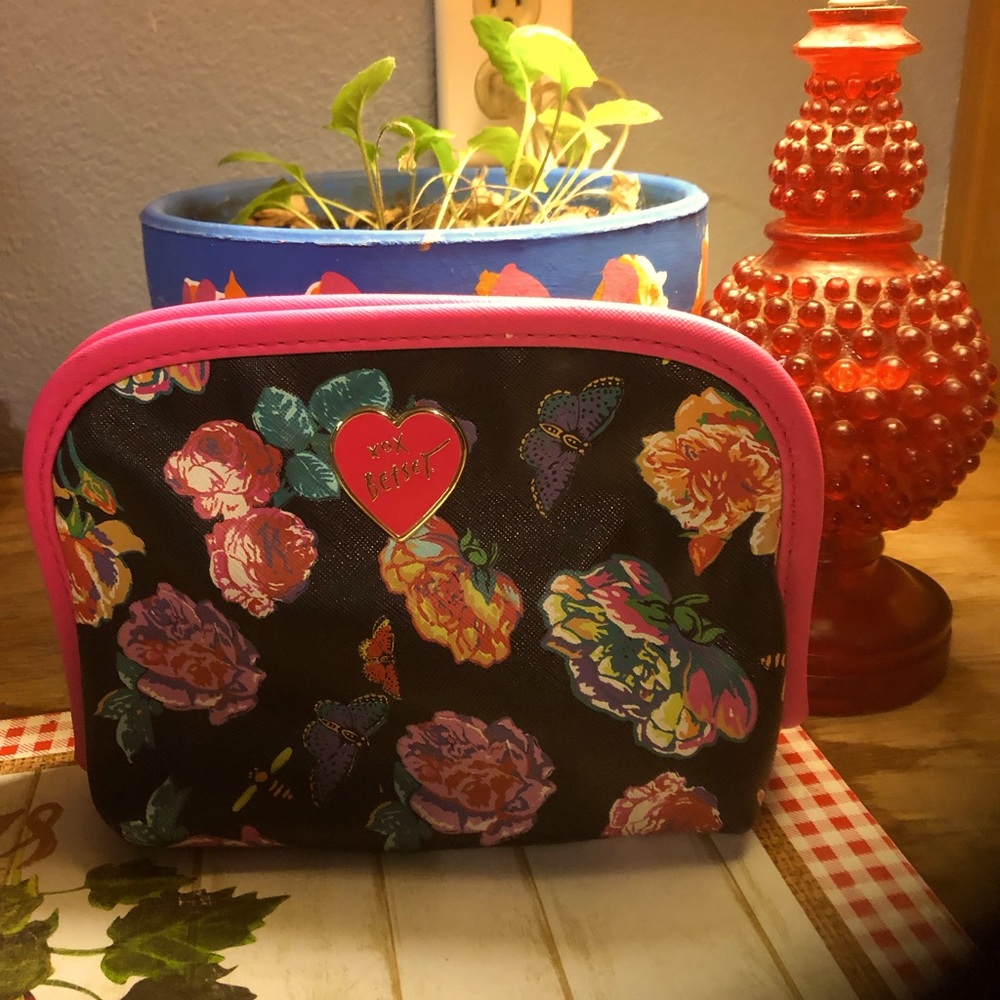 Betsey Johnson Makeup Bag